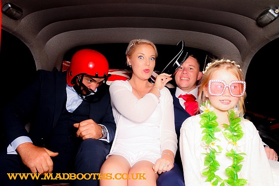 Lizzy and Adam's Taxi Photo-Booth