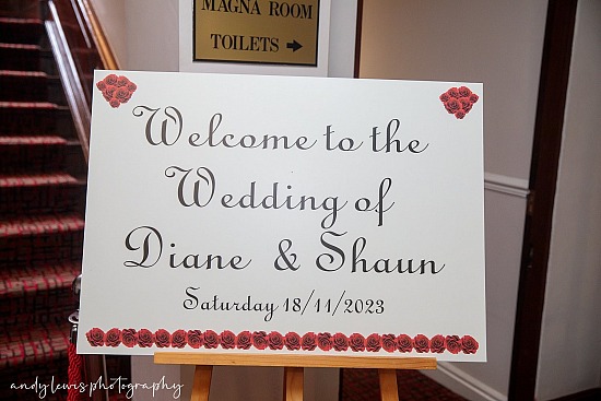 Diane and Shaun's Wedding at Ullesthorpe Court Hotel 18/11/2023