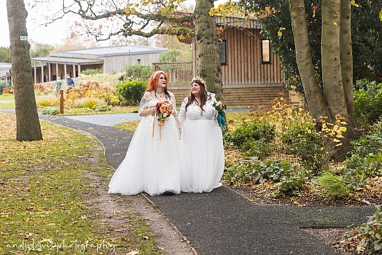 Lucie and Beth's Wedding at The Woodlands.